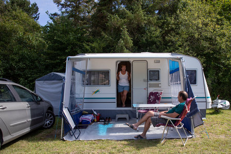 Sæsonplads på Blushøj Camping